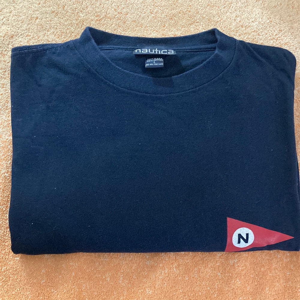 Nautical long sleeve t-shirt